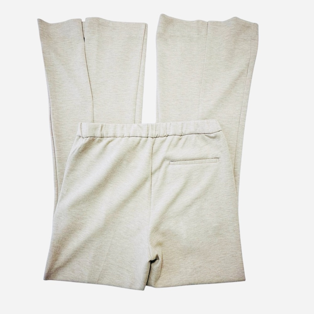 Theory Cream Boot-Cut Knit Pants - Picture 8 of 12